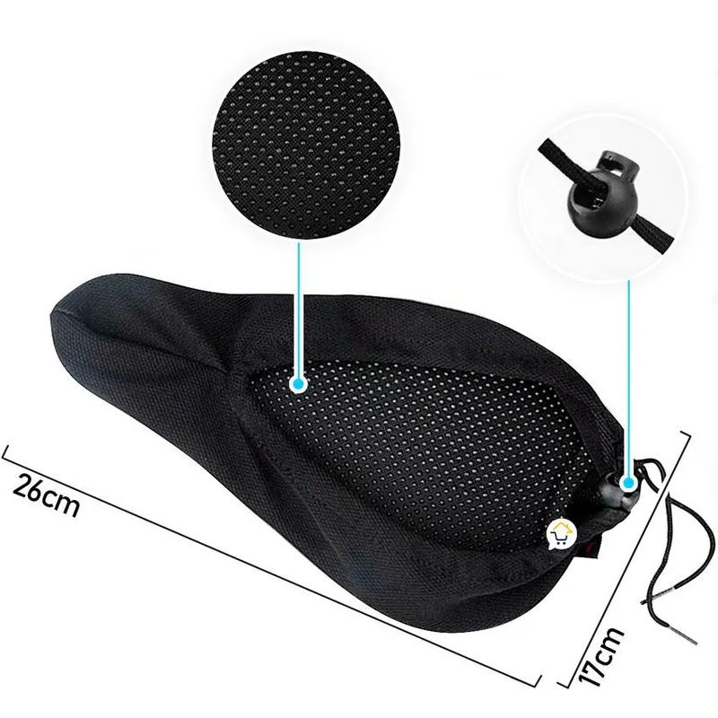 Sillin Forro bicicleta+ Rodillera CFAT06